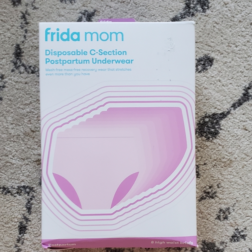 Frida baby postpartum underwear the size is called regular